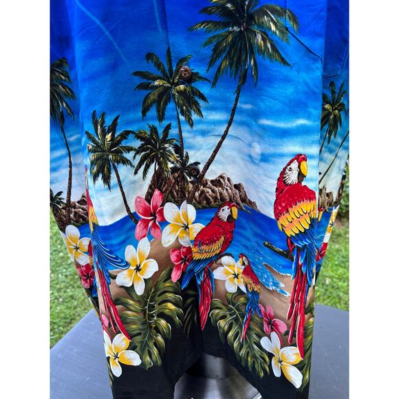 VINTAGE HAWAIIAN SHIRT PACIFIC LEGEND COTTON ALOHA SHIRT - Picture 8 of 9